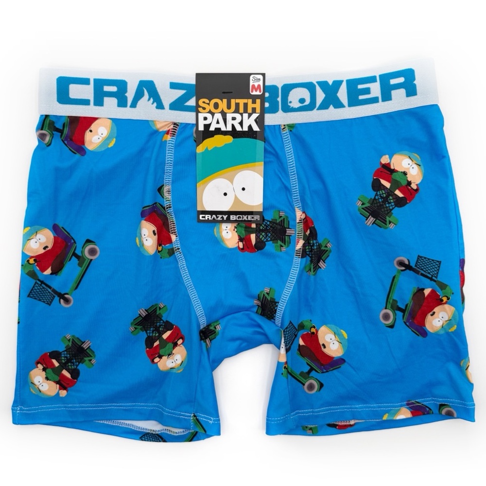 South Park Crazy Boxer Briefs Mens Medium Underwear Cartman